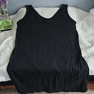 Everlane Classic Black Tank Dress